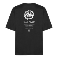 RAAW CLUB T-SHIRT - Sort