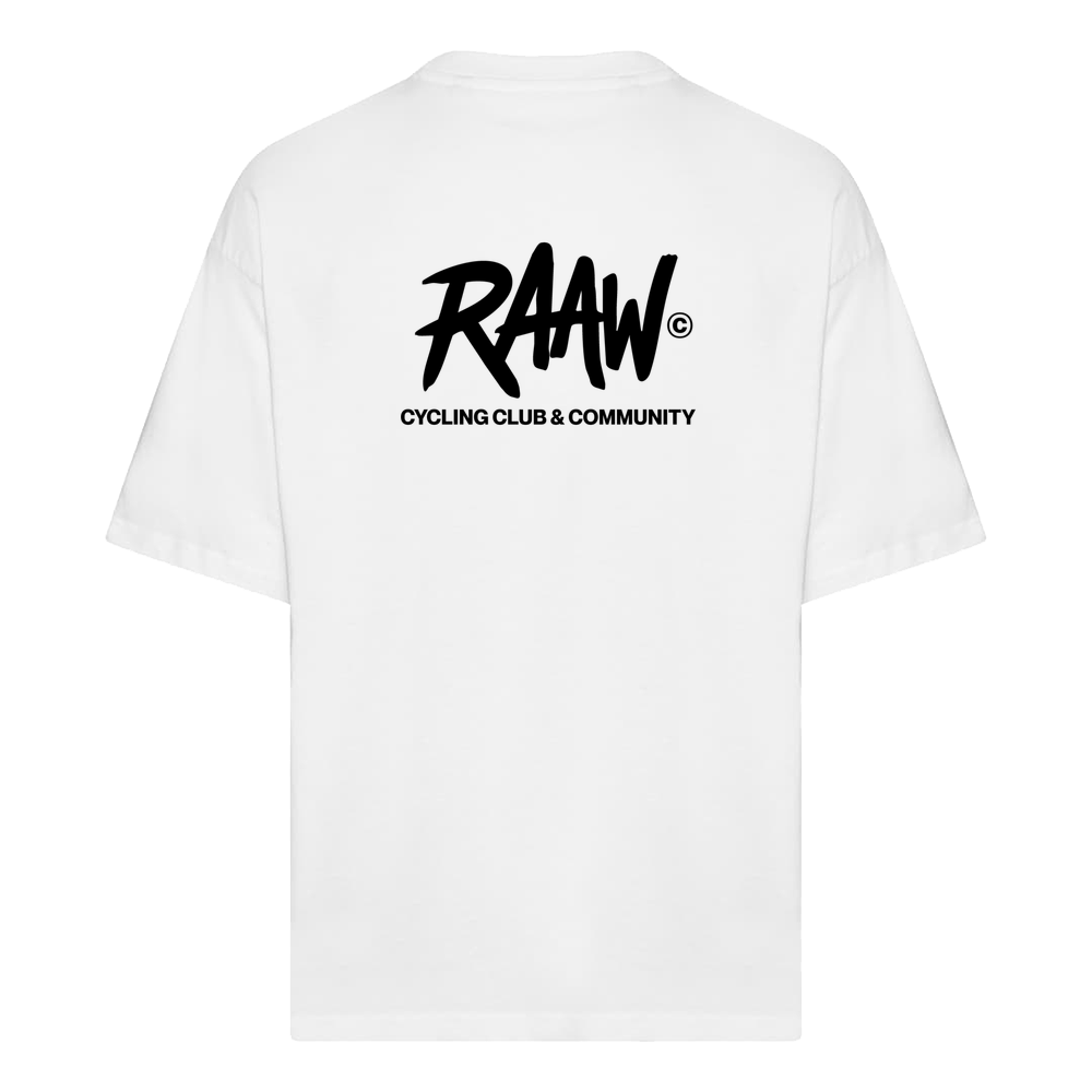 RAAW LOGO T-SHIRT - Hvid