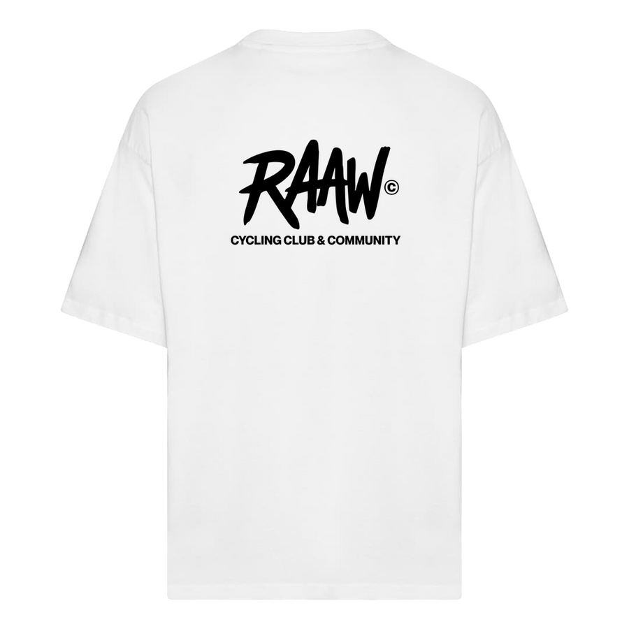 RAAW LOGO T-SHIRT - Hvid