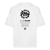 RAAW CLUB SHIRT BOXFIT Unisex - Hvid