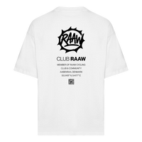RAAW CLUB SHIRT BOXFIT Unisex - Hvid