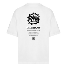 RAAW CLUB SHIRT BOXFIT Unisex - Hvid