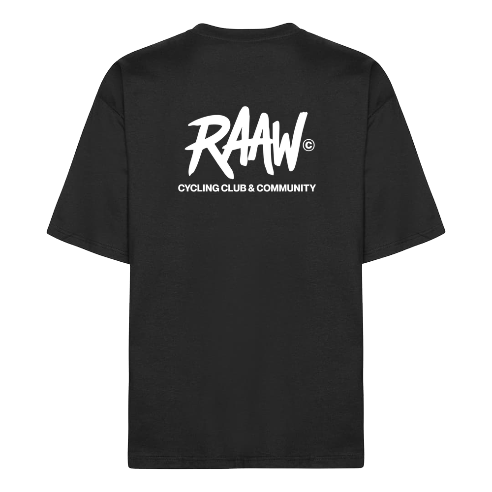 RAAW Unisex LOGO T-SHIRT - Sort