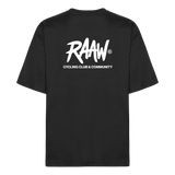 RAAW Unisex LOGO T-SHIRT - Sort