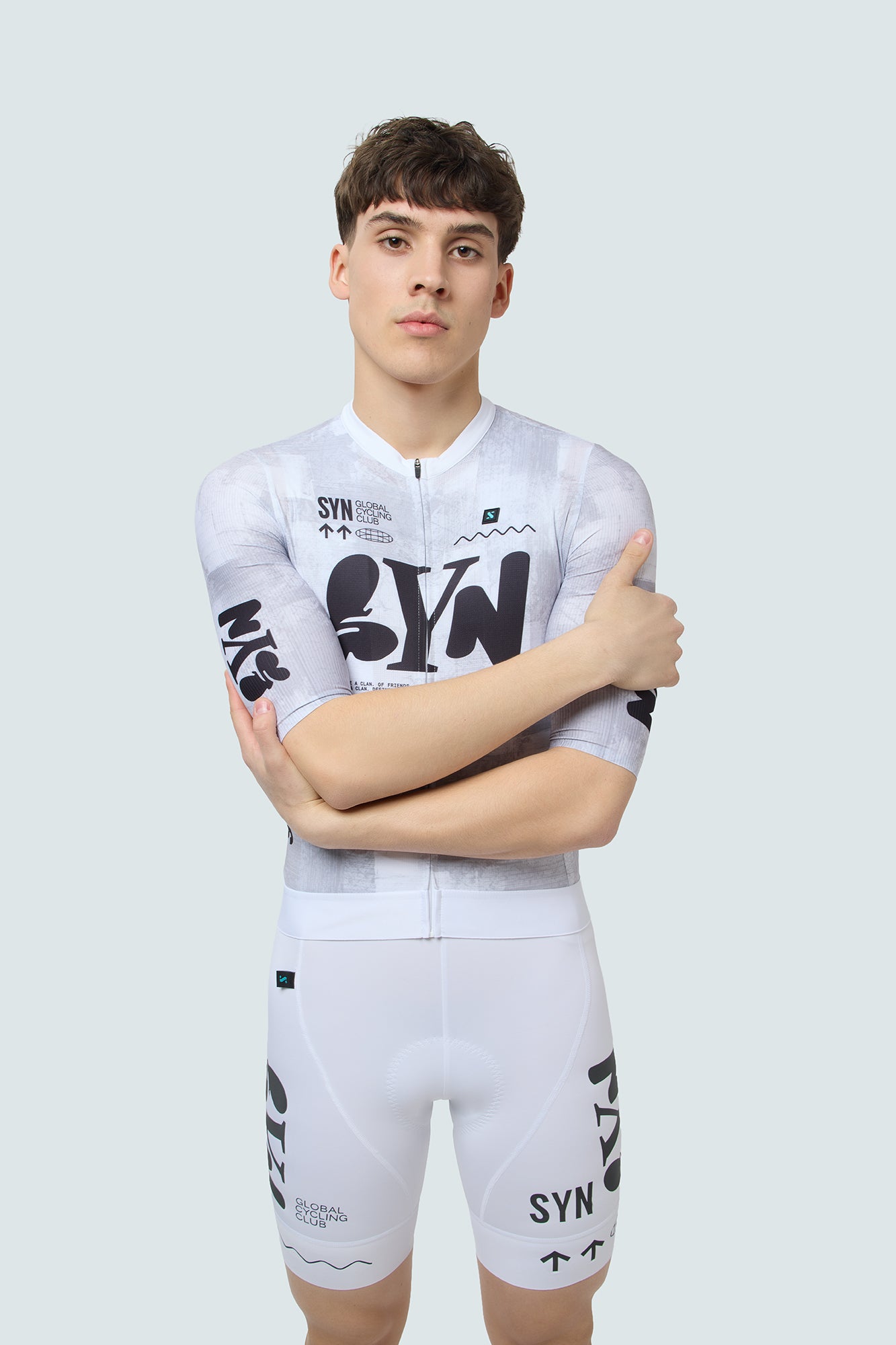 SYN Men's Pro Team Jersey - Hvid