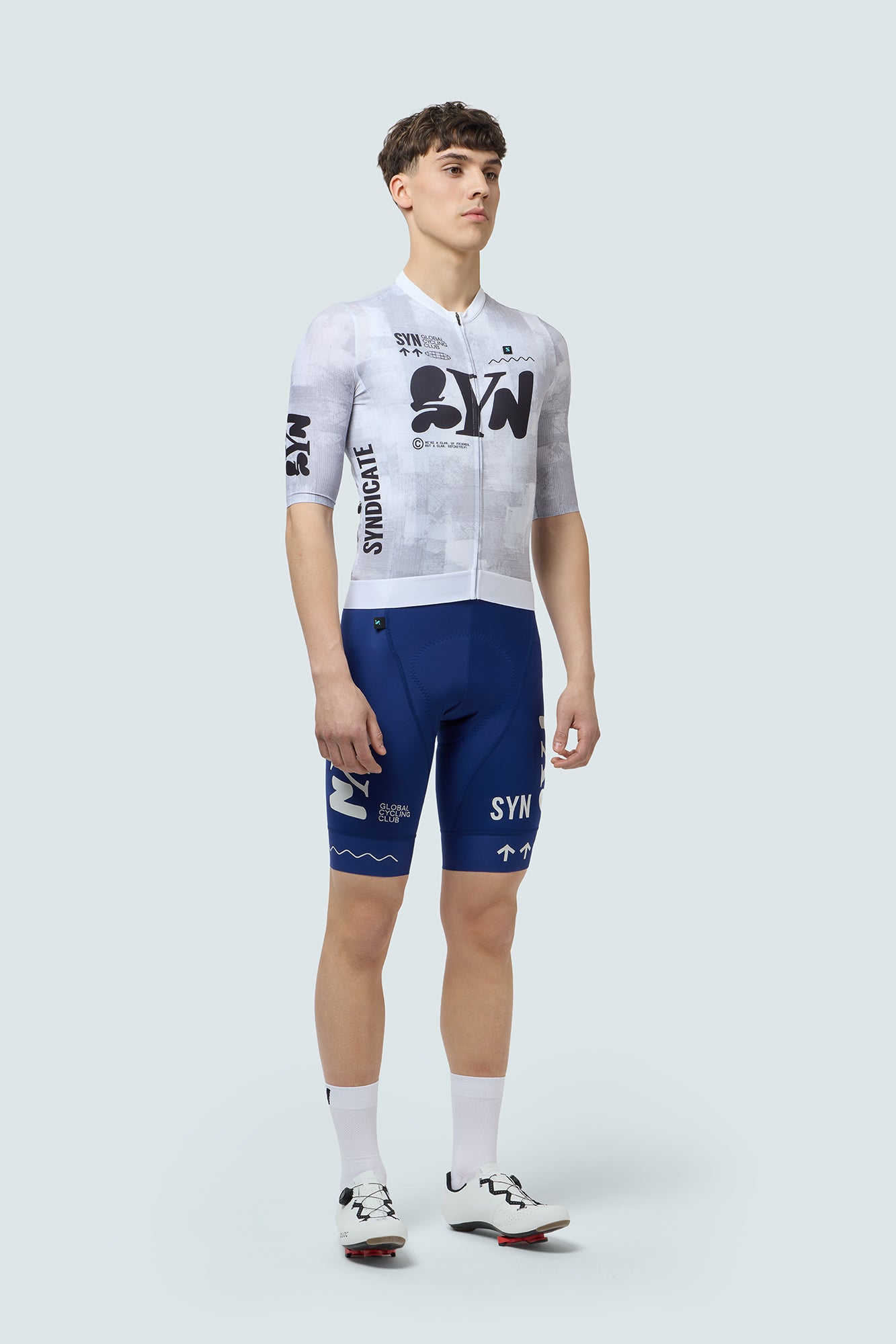 SYN Men’s Pro Team Bib Shorts - Ocean