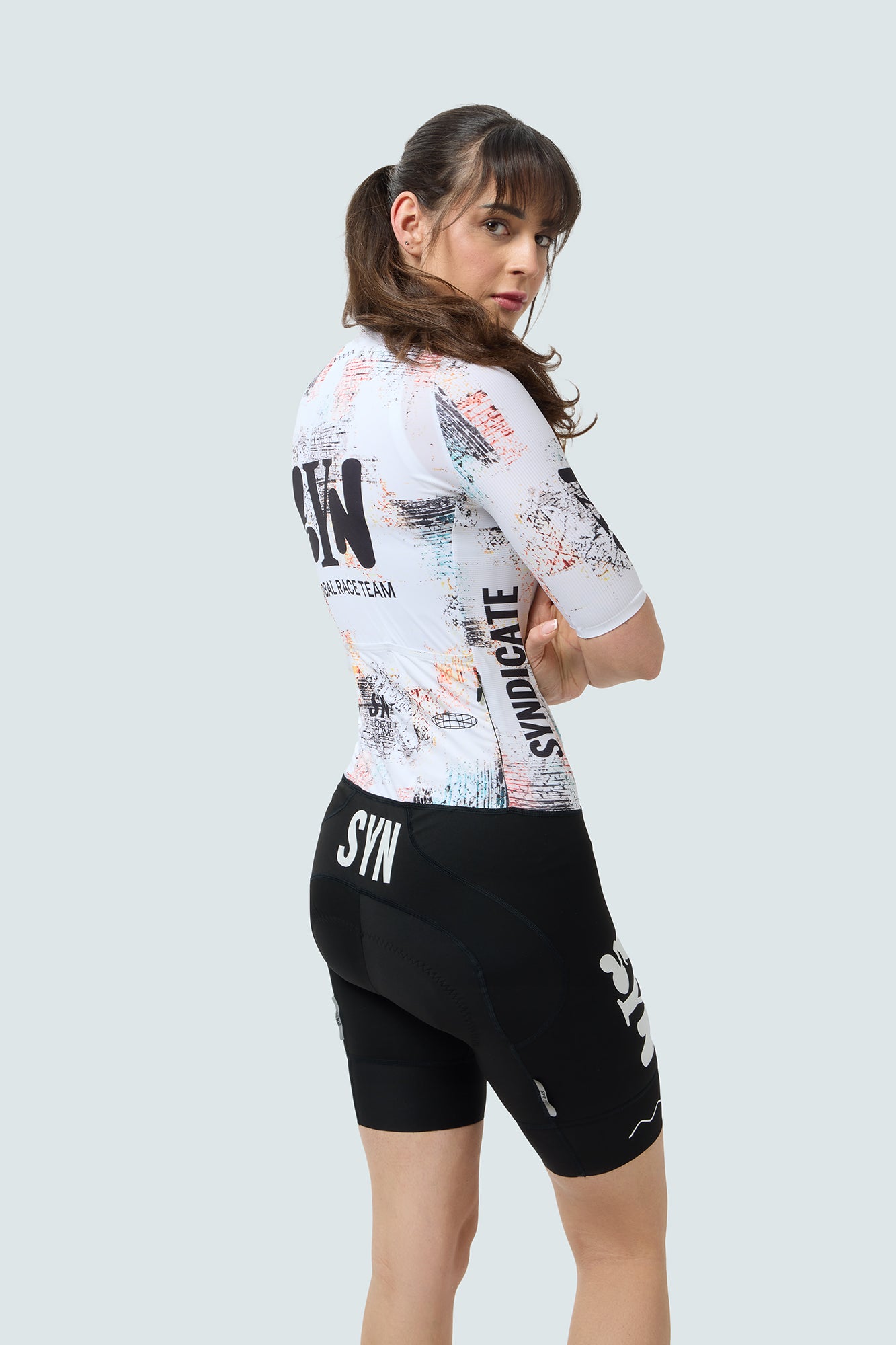 SYN Women's Pro Team Race Suit - Glitch