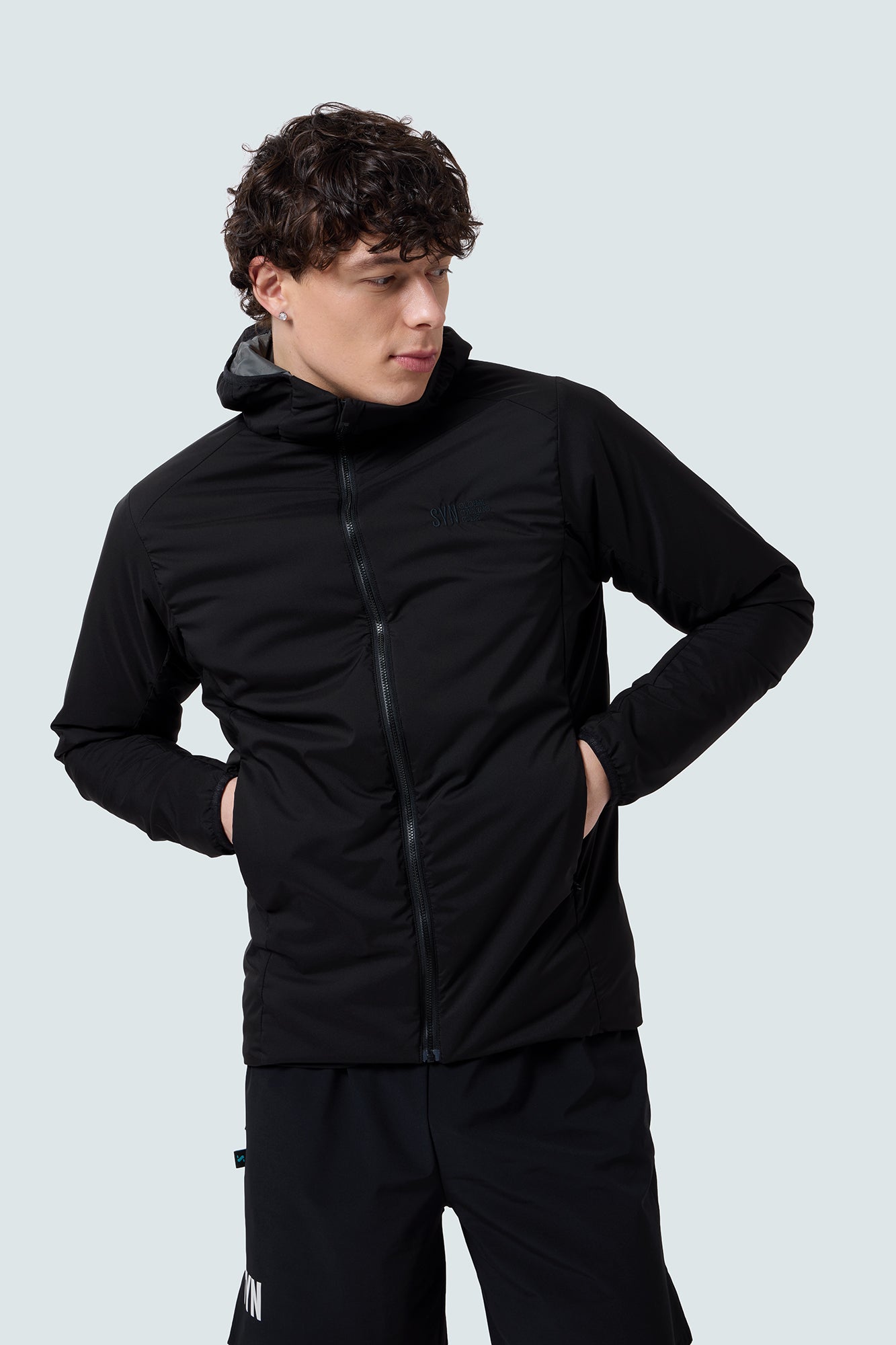 SYN Men’s Pro Tech Puffer Jakke - Sort