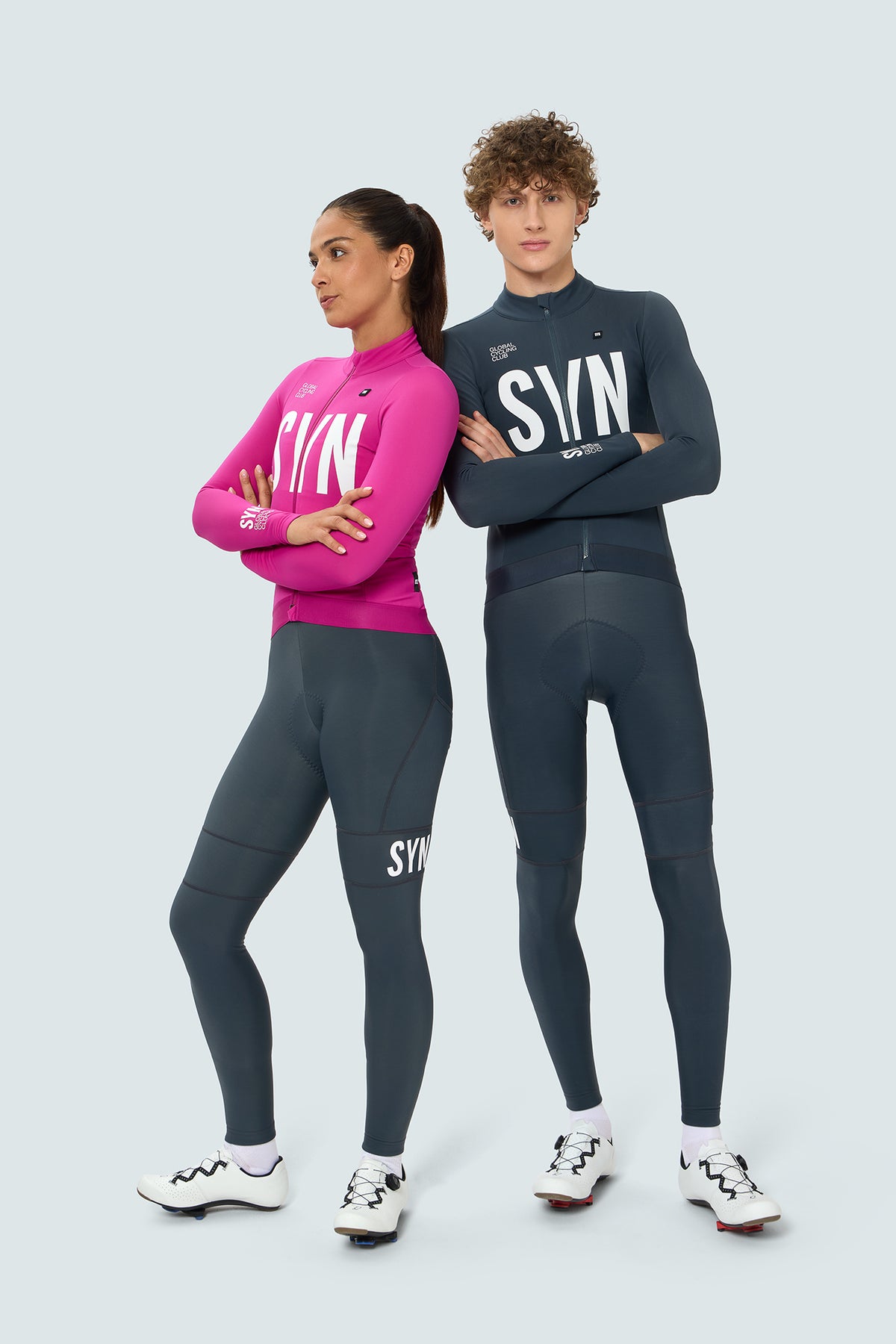 SYN Women's Pro Thermal Vinter Langærmet jersey - Pink Haze
