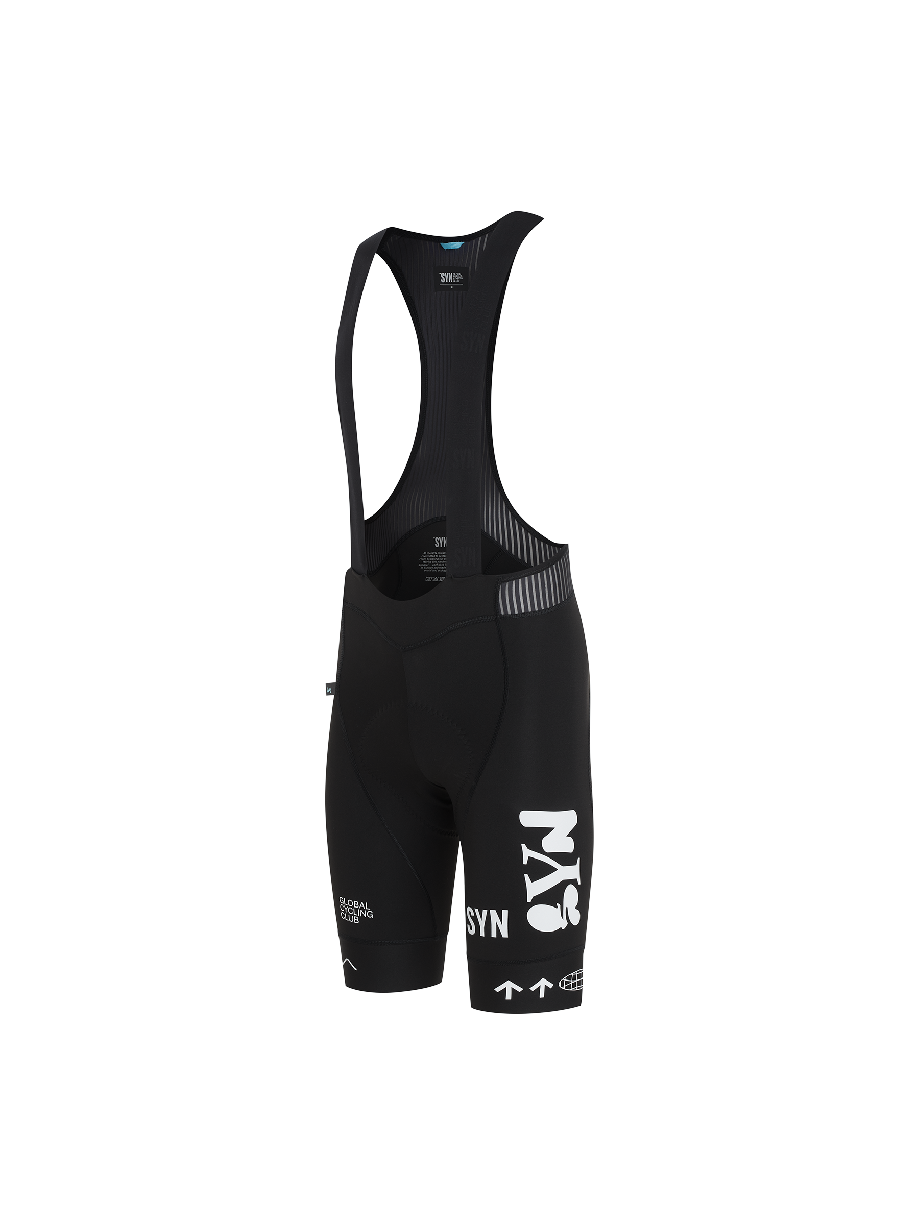 SYN Men’s Pro Team Bib Shorts - Sort