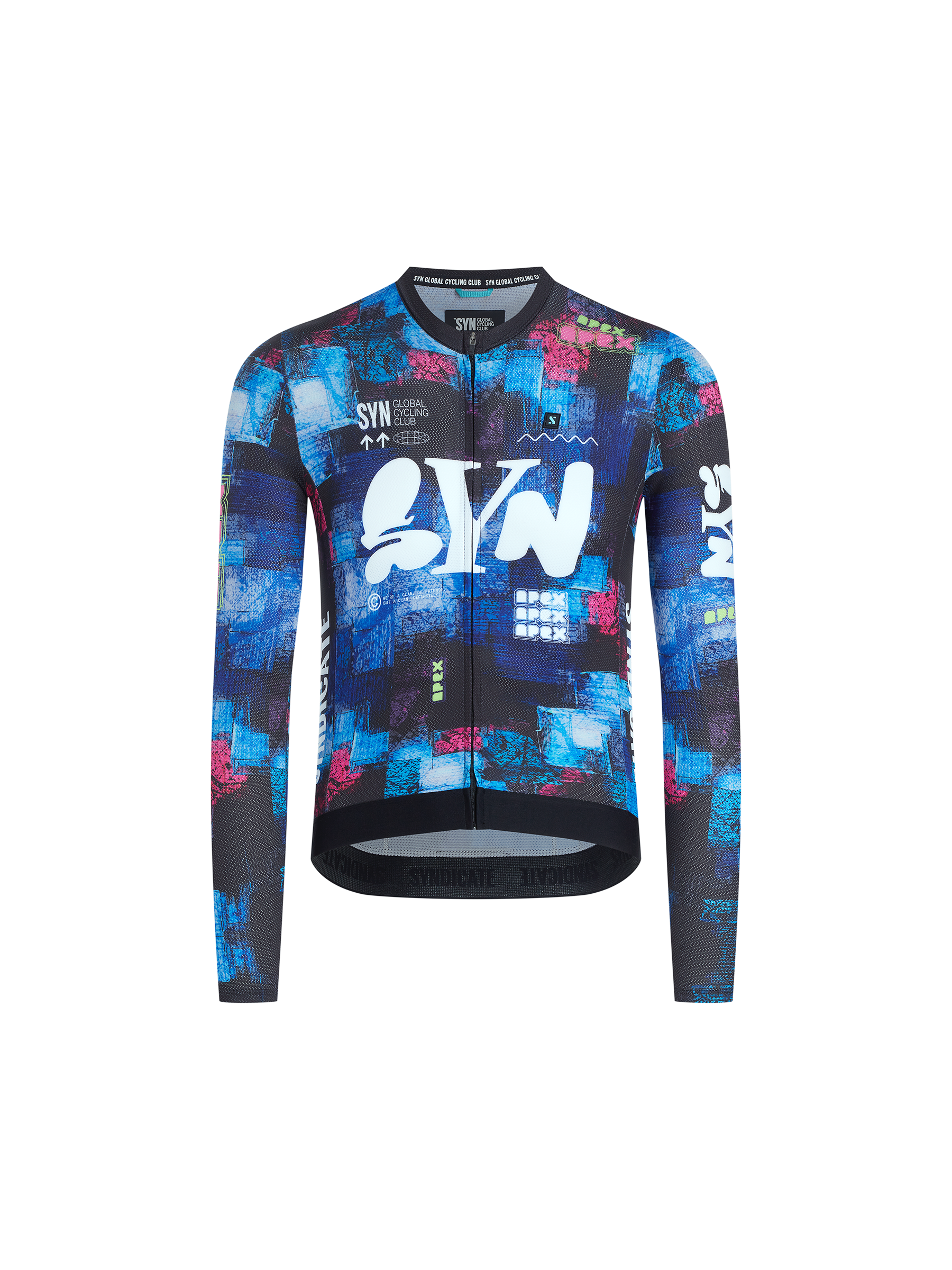 SYN Men’s Pro Team APEX Langærmet Jersey - Arcade