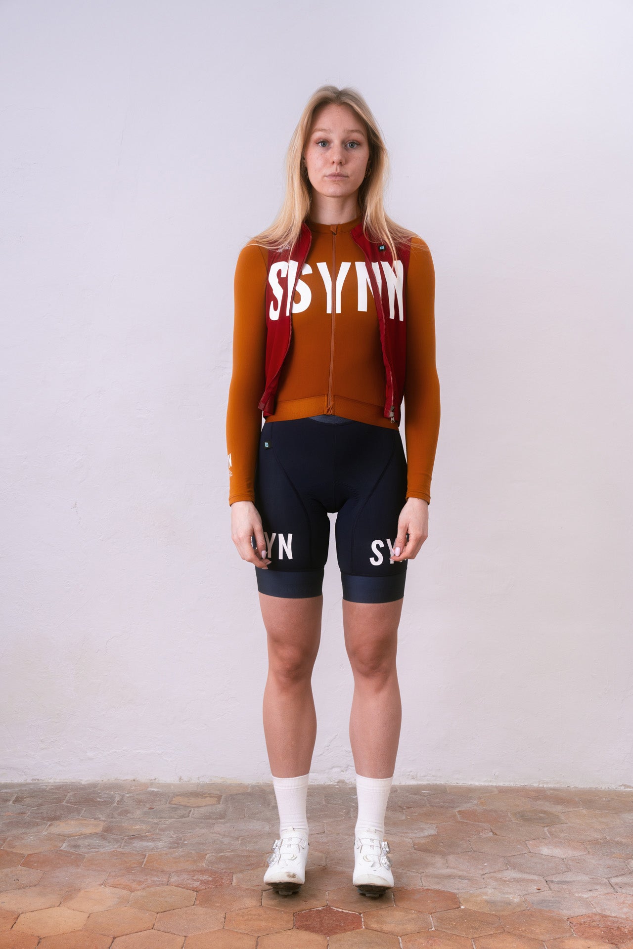 SYN Women's Training 2.0 Langærmet jersey - Umber