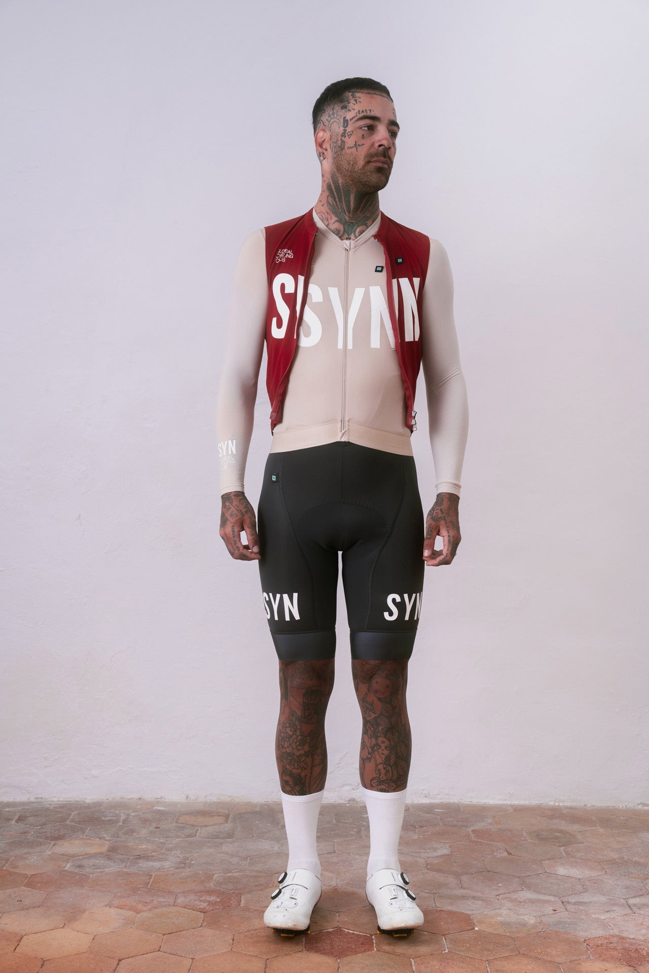 SYN Men's Training Langærmet Jersey 2.0 - Ivory