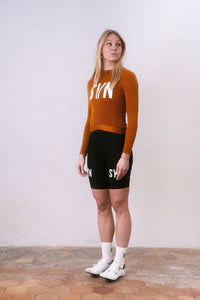 SYN Women's Training 2.0 Langærmet jersey - Umber