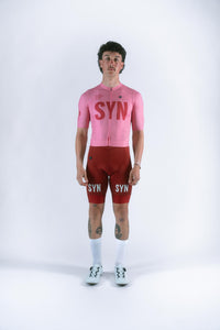 SYN Men's Pro Bib Shorts - Merlot