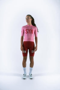 SYN Women's Pro Bib shorts - Merlot