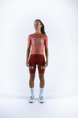 SYN Women's Pro Bib shorts - Merlot