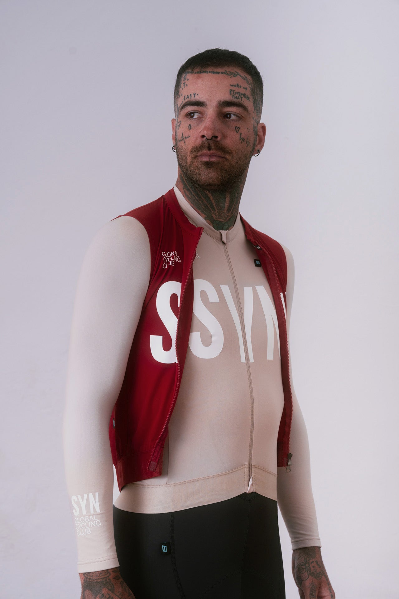 SYN MEN'S TRAINING LONG SLEEVE JERSEY 2.0 IVORY