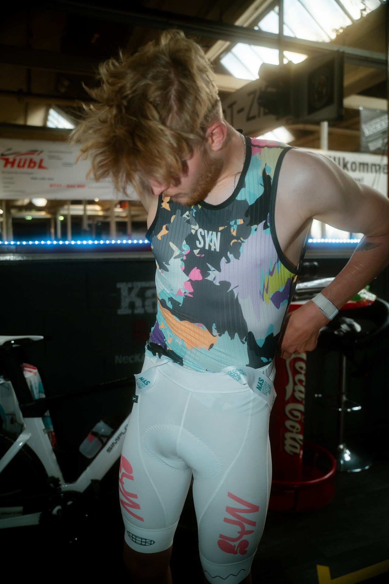 SYN Men's Pro Team Mesh Baselayer - Splash