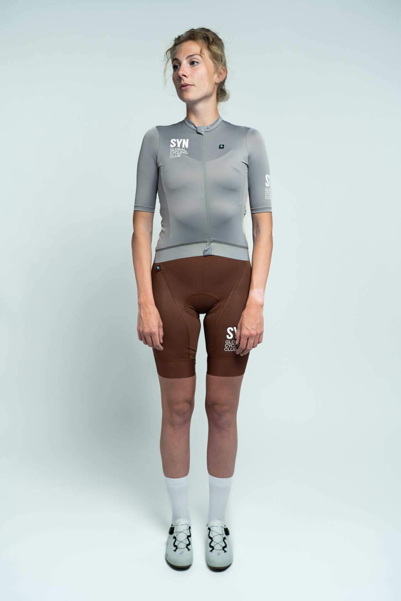 SYN Women's Training Native Bib Shorts - Spice