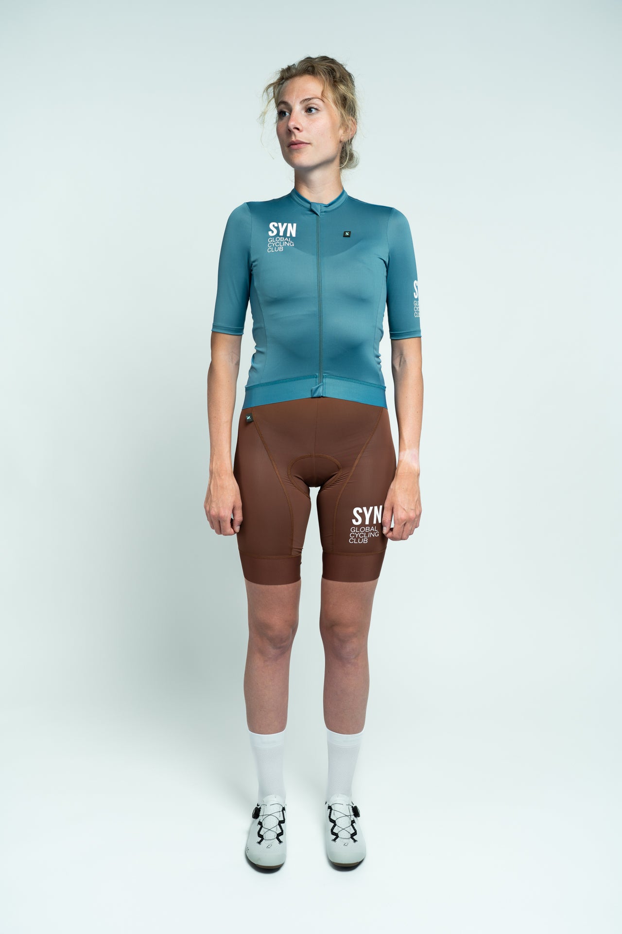 SYN Women's Training Native Bib Shorts - Spice