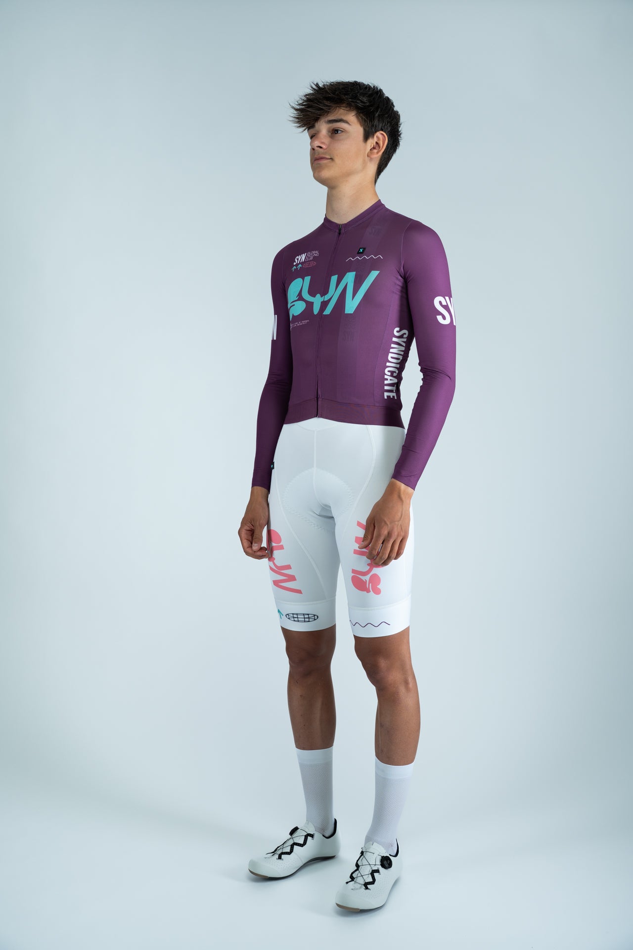 SYN Men's Pro Team Langærmet Jersey - Muffin