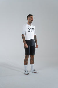 SYN Men's Pro Tech Skinsuit Sort/Hvid