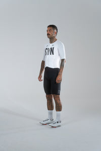 SYN Men's Pro Tech Skinsuit Sort/Hvid