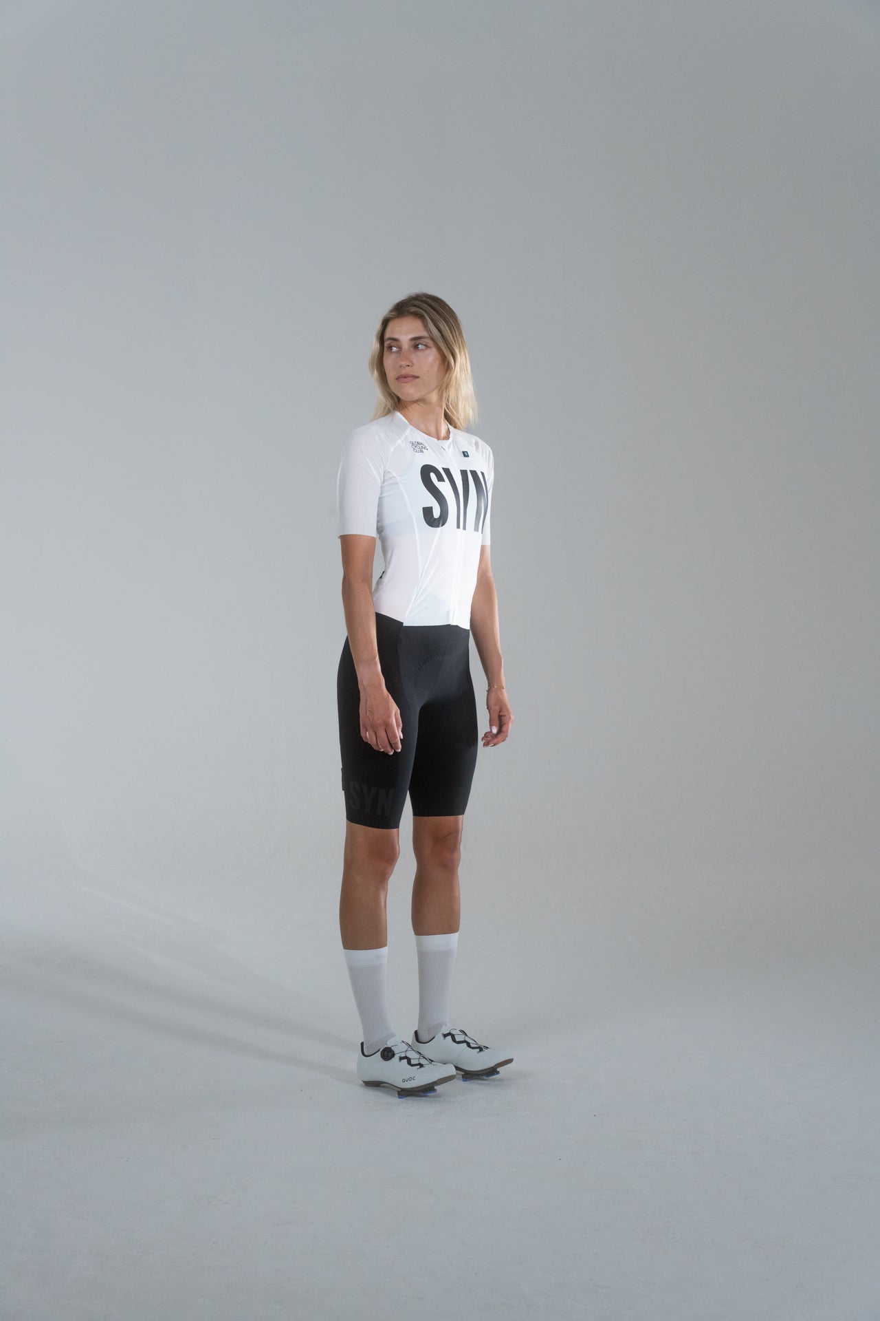 SYN Women's Pro Tech Skinsuit Sort/Hvid