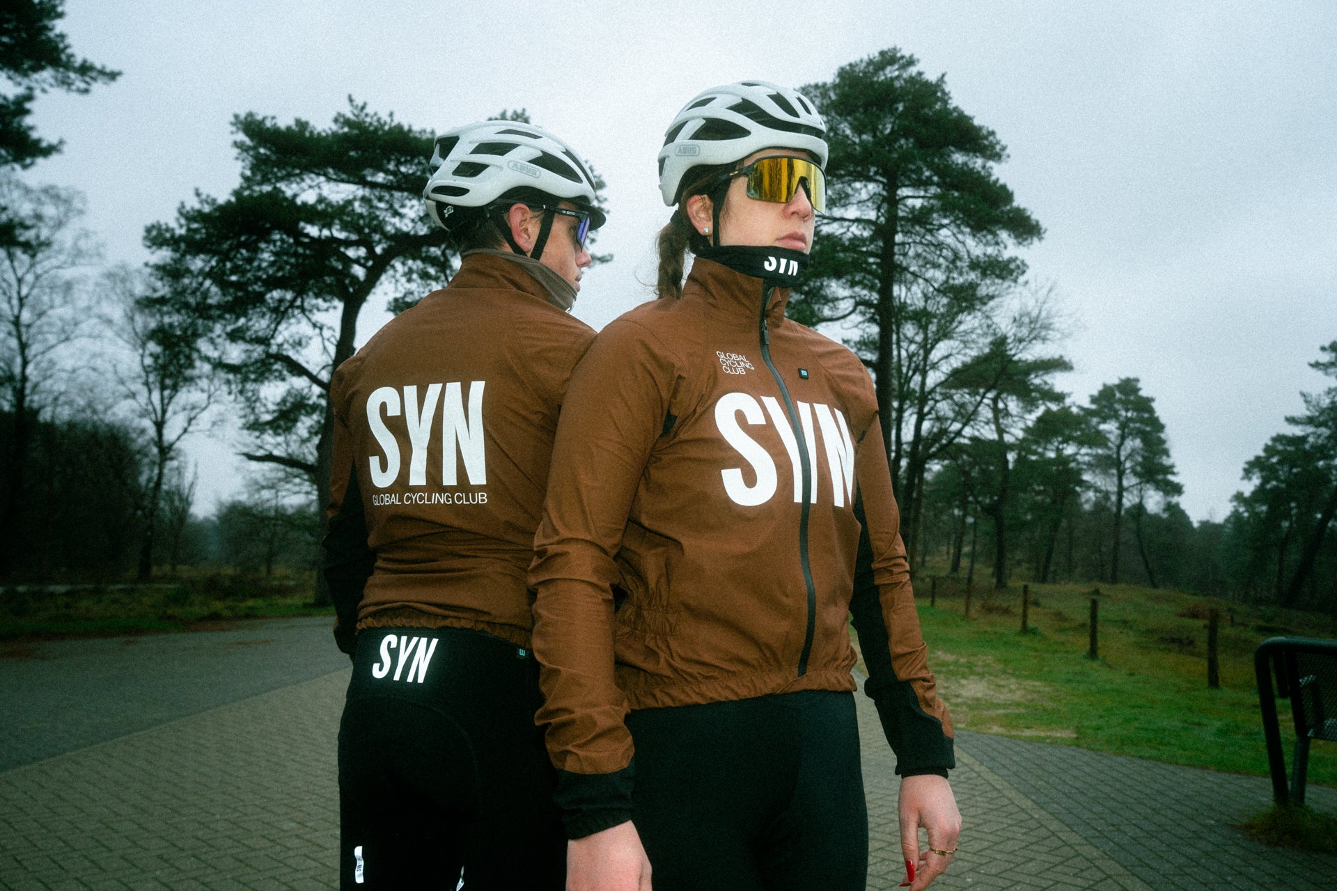 SYN Unisex Defender Stay Dry Regnjakke Pale Rust