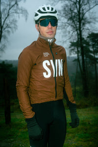 SYN Unisex Defender Stay Dry Regnjakke Pale Rust