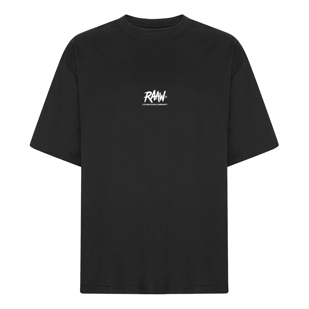 RAAW CLUB T-SHIRT - Sort