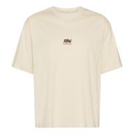 RAAW LOGO T-SHIRT - BEIGE