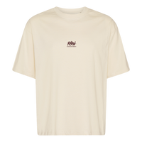 RAAW LOGO T-SHIRT - BEIGE