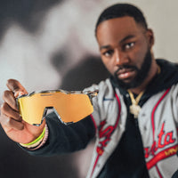100 Percent SPEEDCRAFT® Money Mike HiPER® 24K Gold Mirror Lens