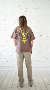 Endless Roads Signal - Box Fit Tee Mocha
