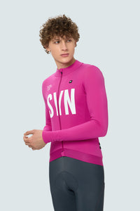 SYN Men's Pro 2.0 Thermal Vinter Langærmet jersey - Pink Haze