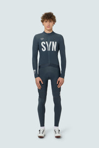 SYN Men's Pro 2.0 Thermal Vinter Langærmet jersey - Tarmac
