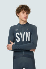 SYN Men's Pro 2.0 Thermal Vinter Langærmet jersey - Tarmac