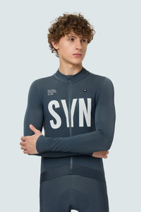 SYN Men's Pro 2.0 Thermal Vinter Langærmet jersey - Tarmac