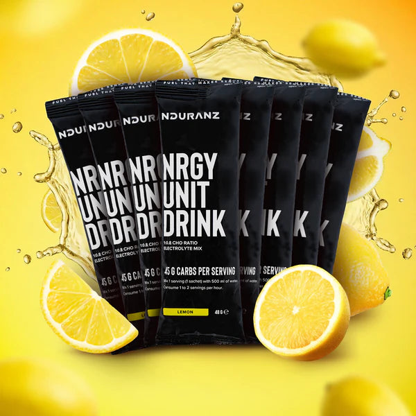 Nduranz Nry Unit Drink Lemon - 1 x 8 Portionsopdelt energi drik