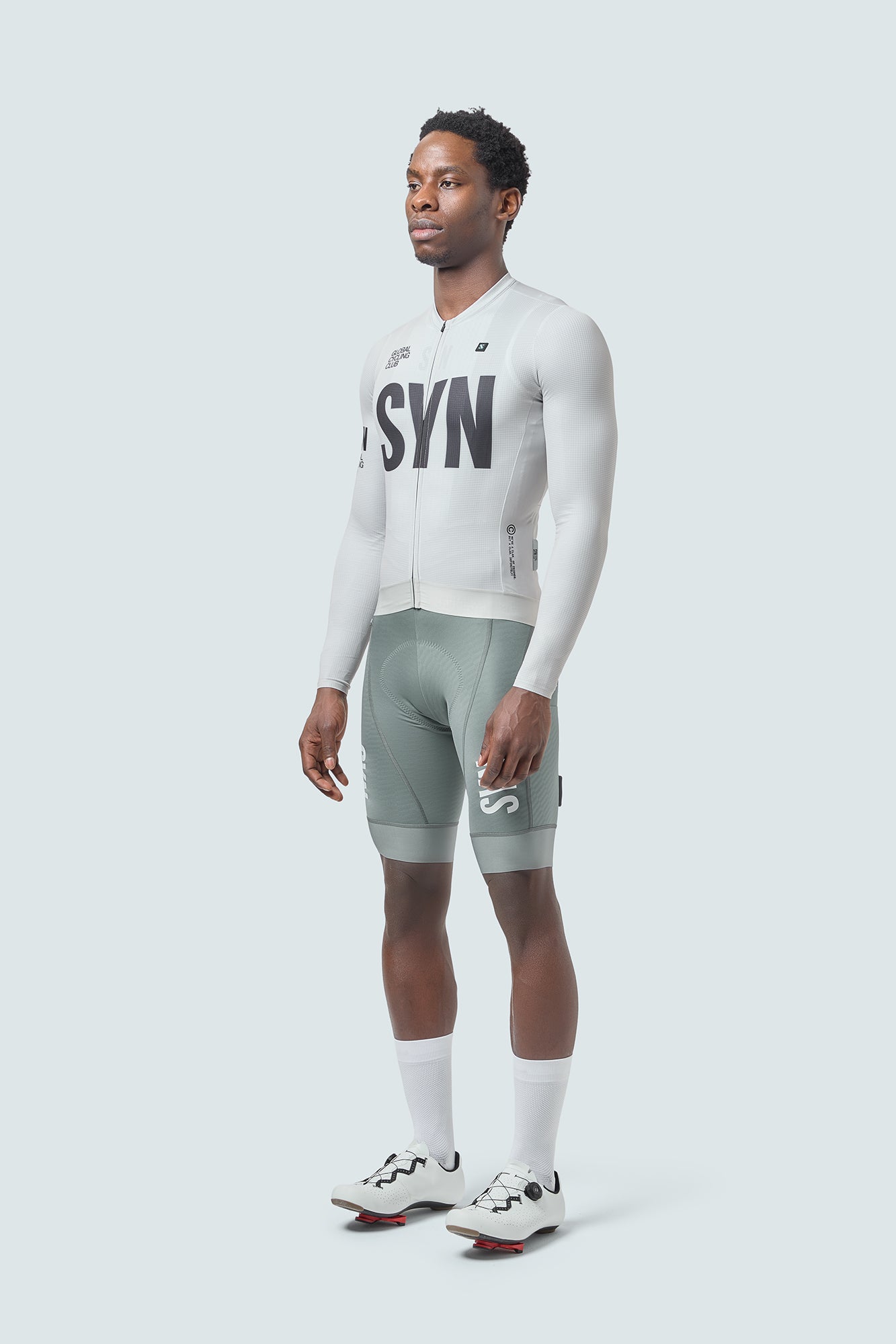 SYN Men's Pro 2.0 Bib Shorts - Storm Grey