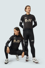 SYN Women's Pro Team Shield Langærmet Jersey Ace - Vindtæt og varm langærmet vinter trøje til kolde ture