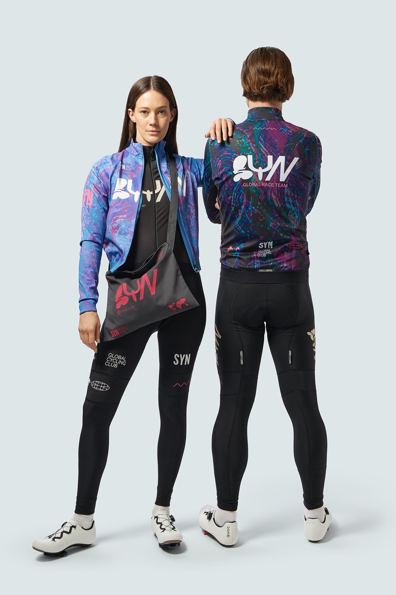 SYN Men's Pro Team Shield Jakke Verve - Vandtæt og vindtæt cykeljakke til kolde vinterture