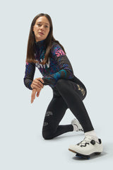 SYN Women's Pro Team Thermal Bib Tights Ace - Varme vinter cykelbukser med fleece til kvinder