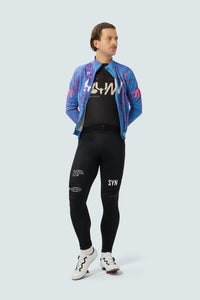 SYN Men's Pro Team Shield Jakke Stream - Vandtæt og vindtæt cykeljakke til kolde vinterture