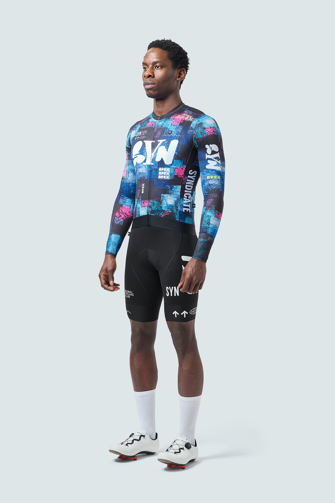 SYN Men’s Pro Team APEX Langærmet Jersey - Arcade