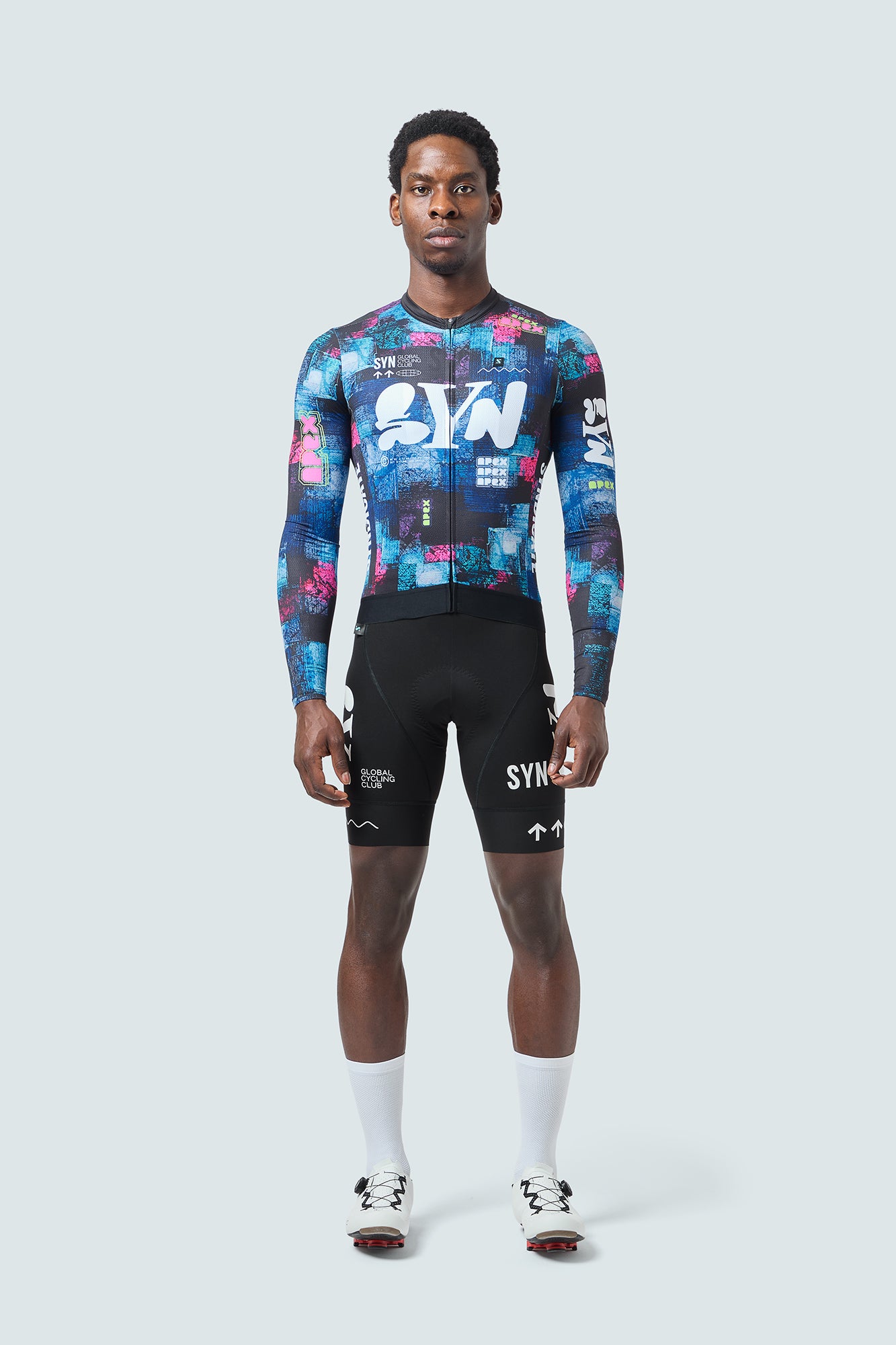 SYN Men’s Pro Team APEX Langærmet Jersey - Arcade