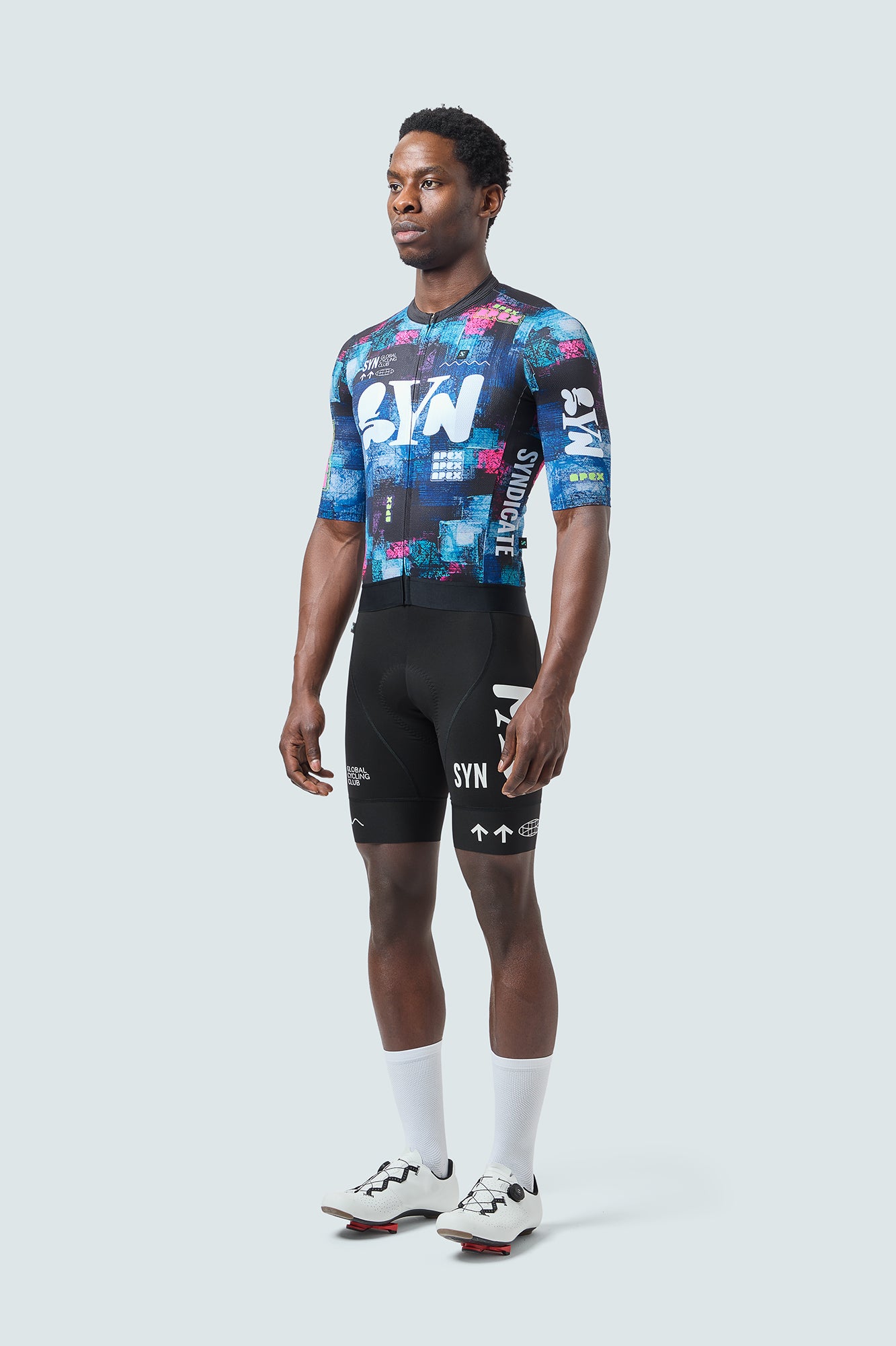 SYN Men’s Pro Team Bib Shorts - Sort