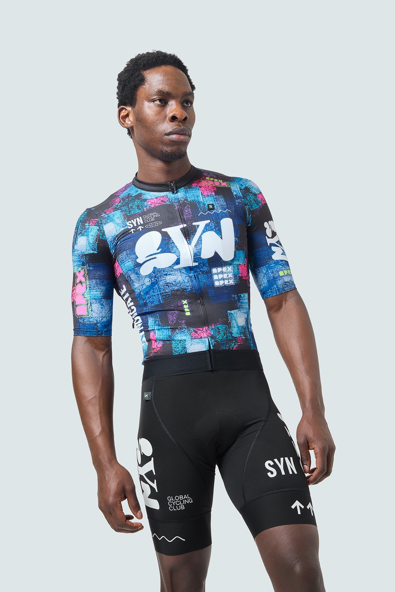 SYN Men’s Pro Team Bib Shorts - Sort